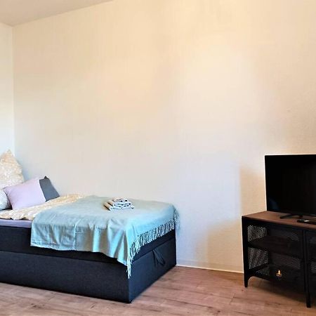 מגדבורג Modernes Apartment Mit Balkon מראה חיצוני תמונה